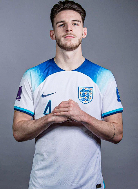 赖斯:阿森纳中场核心,本赛季英超创造重大机会之王